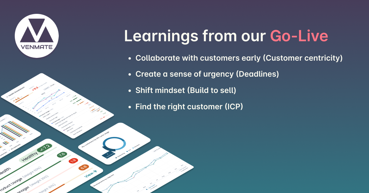 VENMATE Blog | Learnings from our CSM Software go-live