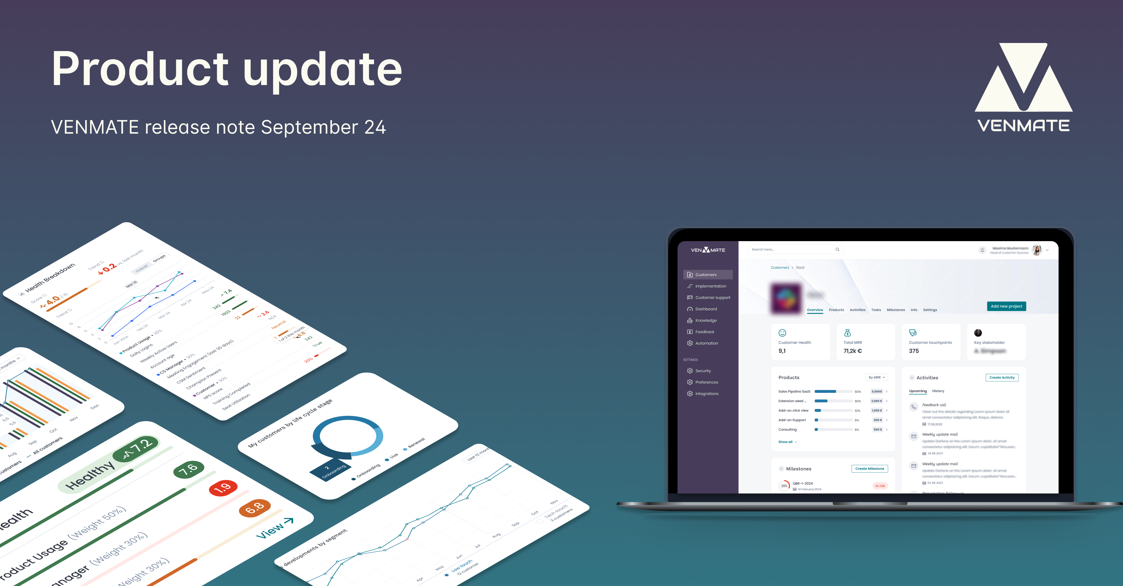 VENMATE release note Sept24